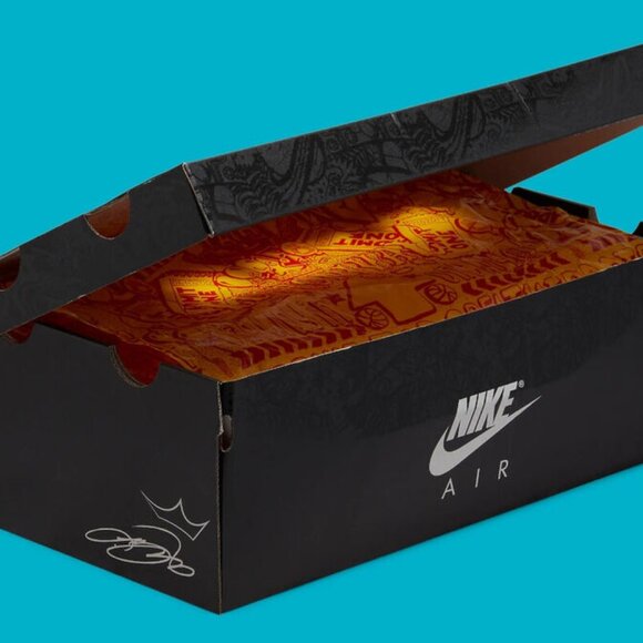 NIB Sz 9.5🔥Nike LeBron XIX 19 SPACE JAM Men's Basketball Shoes DC9338 800 - Picture 13 of 13